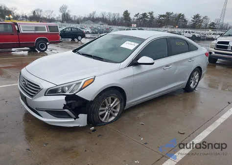 2017 Hyundai Sonata из США, поврежденный, VIN 5NPE24AF9HH533635